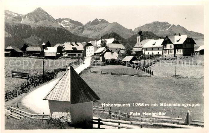 Hohentauern Panorama Boesensteingruppe