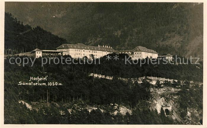 Hochzirl Zirl Sanatorium