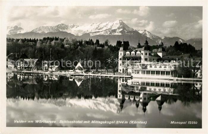 Velden Woerthersee Schlosshotel Mittagskogel