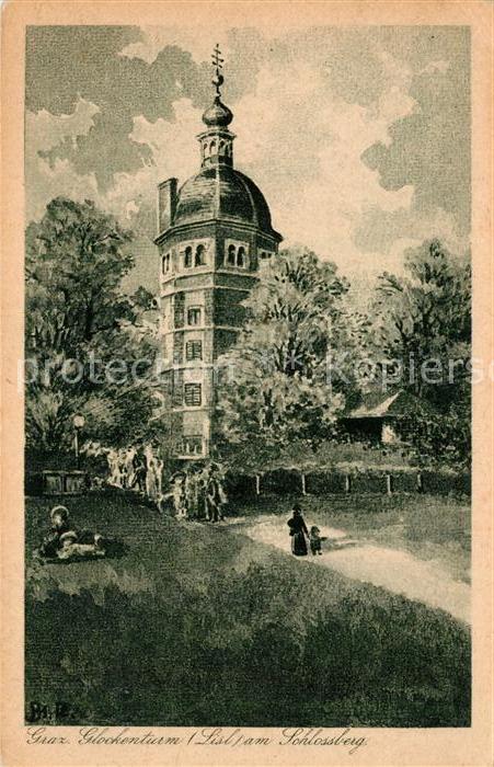 Graz Steiermark Glockenturm Lisl am Schlossberg