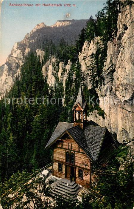 Schuesserlbrunn Kapelle Hochlantsch