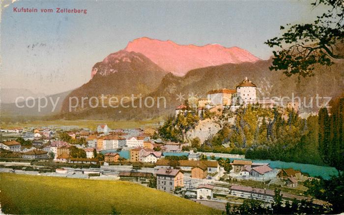 Kufstein Tirol Panorama vom Zellerberg