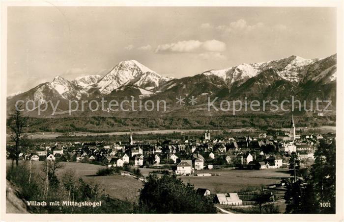 Villach Kaernten Mittagskogel
