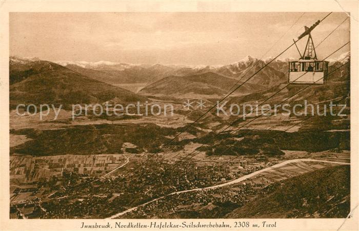 Innsbruck Nordkten Hafelekar Seilschwebebahn