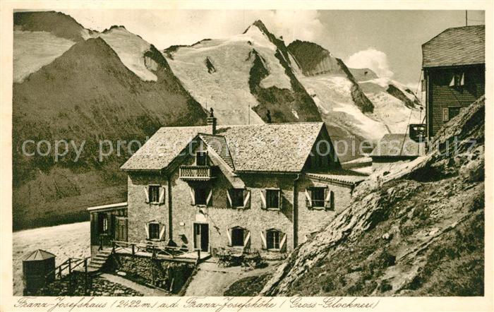 Grossglockner Franz Josefshaus Franz Josefshoehe