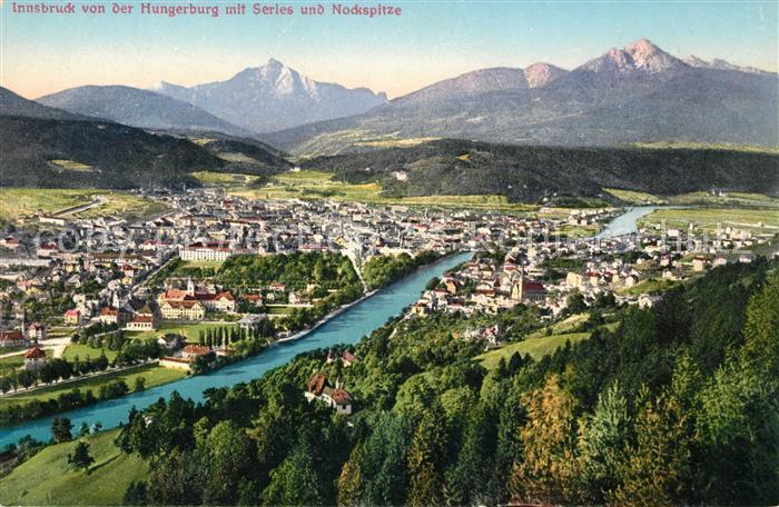 Innsbruck Hungerburg Serles Nockspitze