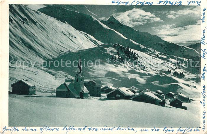 Gurgl Winterlandschaft