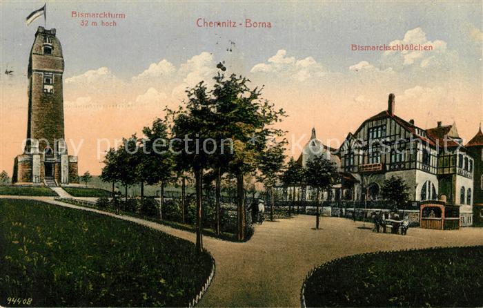 Borna Chemnitz Bismarckturm Bismarckschloesschen