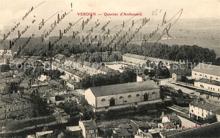 Verdun Meuse Quartier d Anthouard