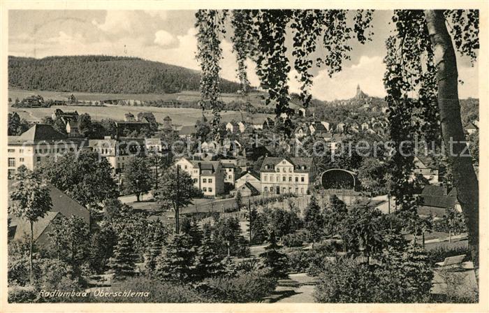 Oberschlema Erzgebirge Panorama Radiumbad Kurort