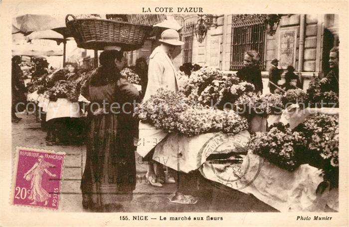 Nice Alpes Maritimes Marche aux fleurs