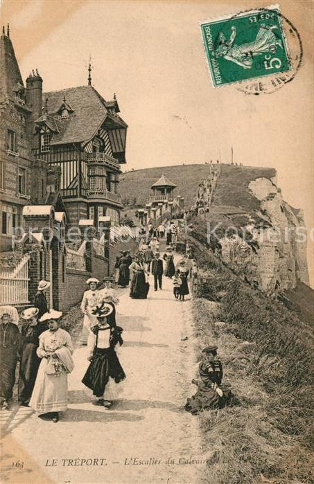 Le Treport Escalier du Calvaire