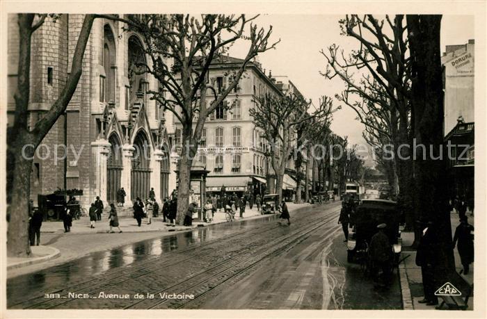 Nice Alpes Maritimes Avenue de la Victoire