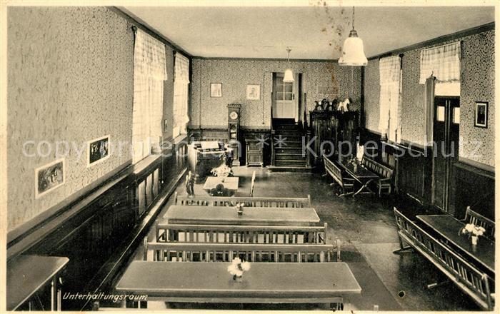 Bad Salzelmen Kaiserin Augusta Kinderheilanstalt Unterhaltungsraum