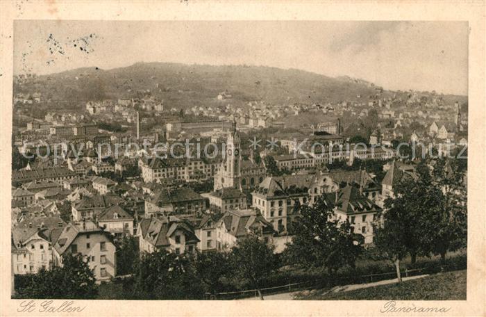 St Gallen SG Panorama