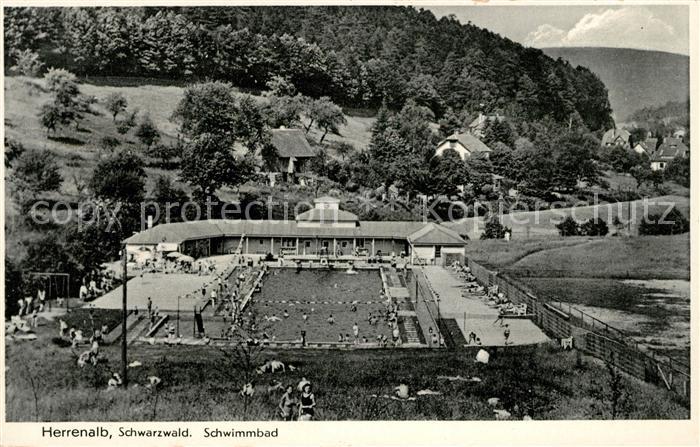 Herrenalb Bad Herrenalb Schwimmbad Kurort Schwarzwald