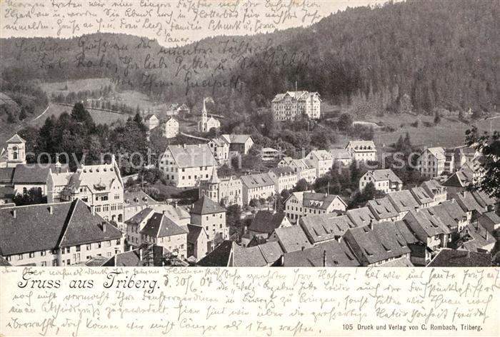 Triberg Schwarzwald Teilansicht