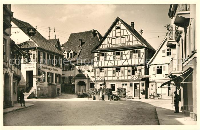 Alt Gernsbach Hofstaette Fachwerkhaus