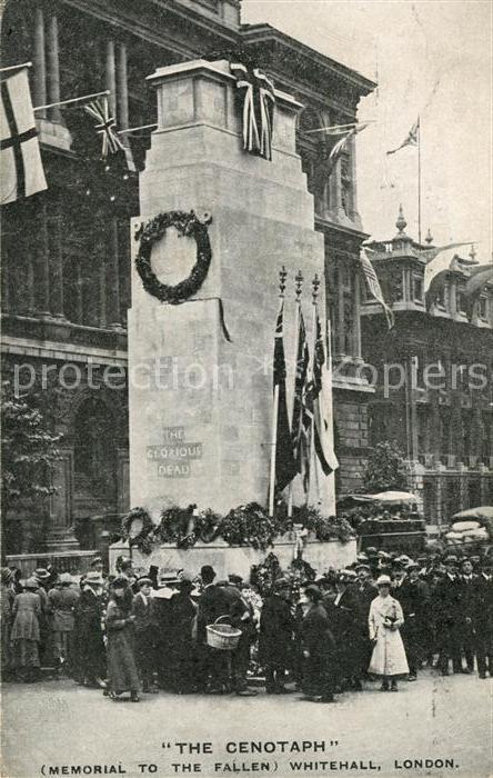 London The Cenotaph Memorial Whitehall