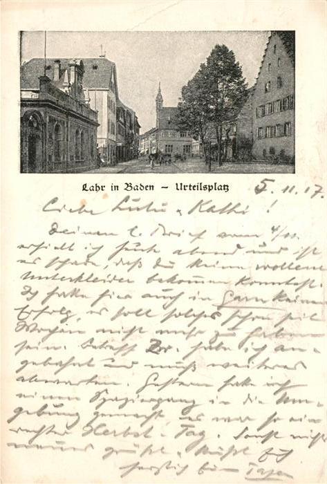 Lahr Baden Urteilsplatz