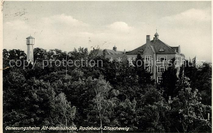 Zitzschewig Genesungsheim Alt Wettinshoehe
