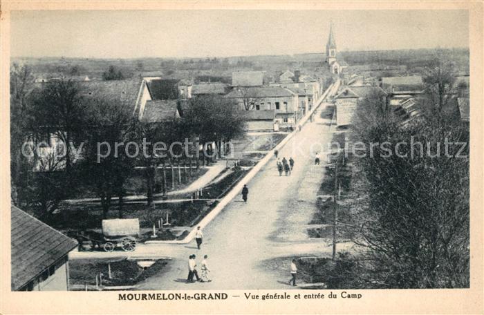 Mourmelon-le-Grand Vue generale e Entrée du Camp