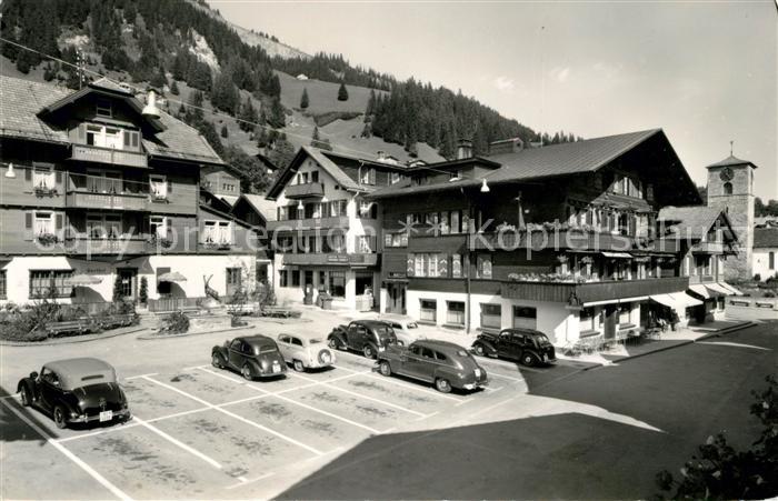 Adelboden Frutigen BE Dorfplatz