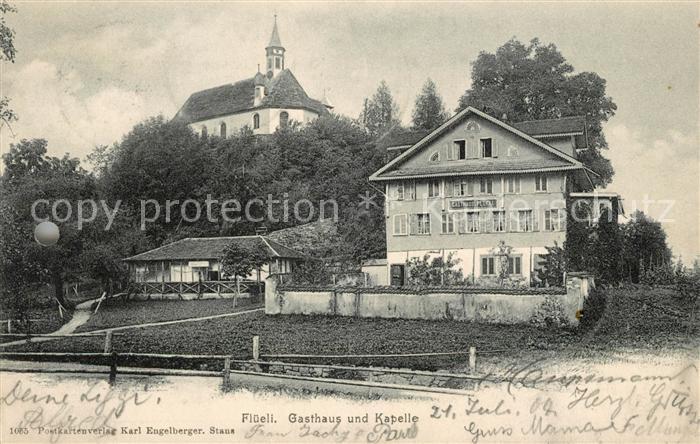 Flueeli-Ranft Gasthaus und Kapelle