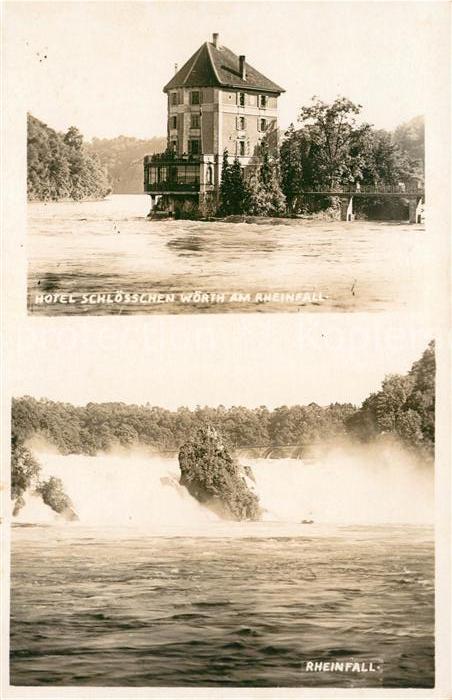 Woerth Rhein Hotel Schloesschen Rheinfall