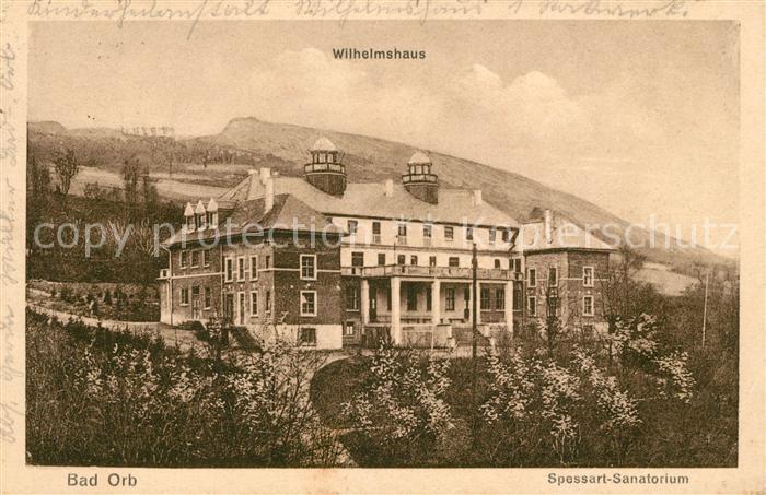 Bad Orb Wilhelmshaus Spessart Sanatorium