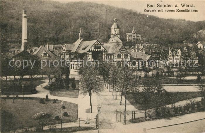 Bad Sooden-Allendorf Kurpark mit neuem Kurmittelhaus