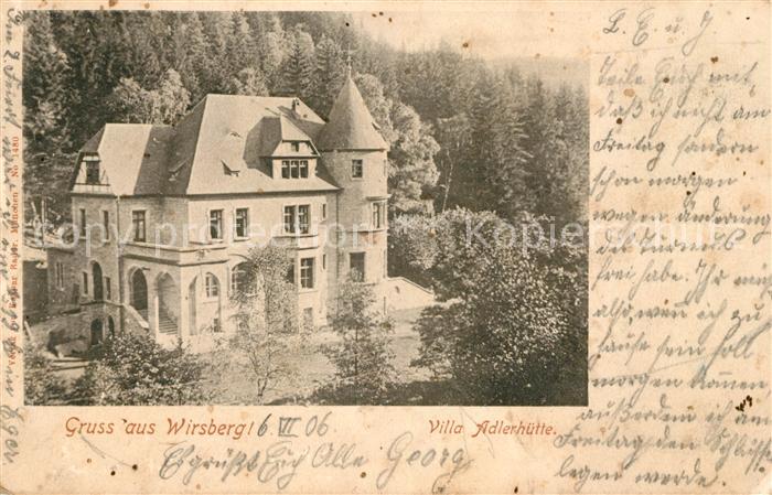 Wirsberg Kulmbach Bayern Villa Adlerhuette