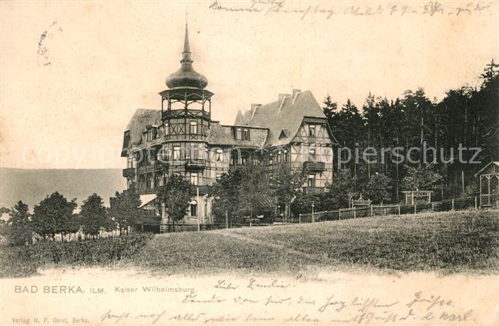 Bad Berka Kaiser Wilhelmsburg