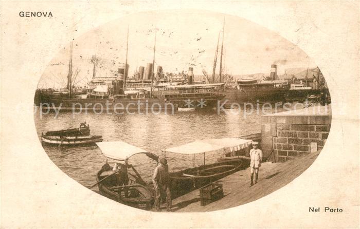 Genova Genua Liguria Porto