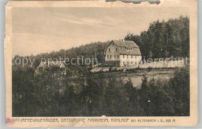 Altenbach Baden Naturfreundehaeuser Kohlhof