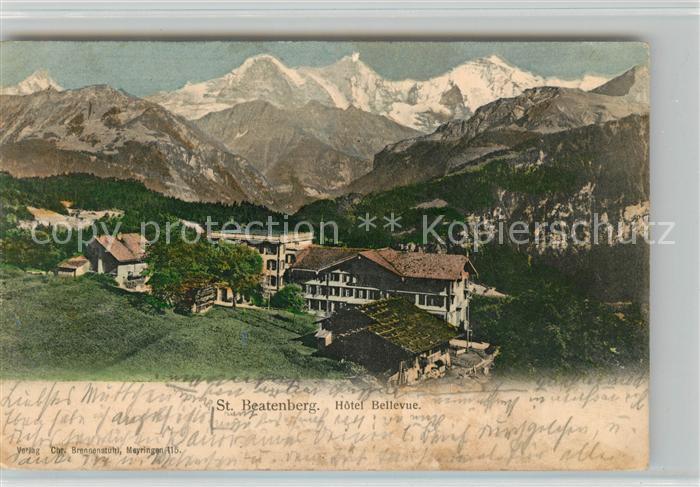 Beatenberg Hotel Bellevue Alpenpanorama