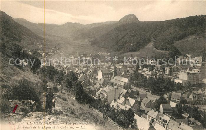 Le Mont-Dore Puy de Dome Vallee de la Dogne et le Capucin