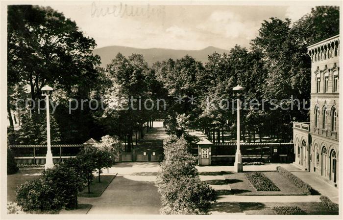 Bad Warmbrunn Kurpark Eingang