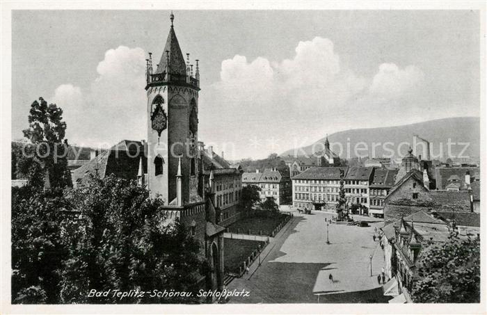 Bad Teplitz-Schoenau Schlossplatz