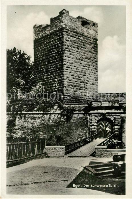 Eger Cheb Tschechien Schwarzer Turm