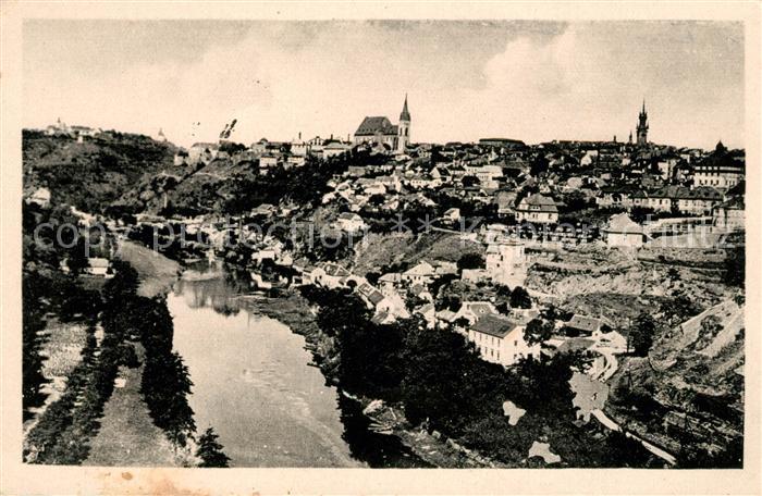 Znaim CZ Stadtpanorama Niederdonau
