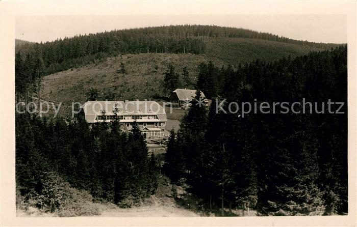 Grunwald Gebirgsbaude Schierlichmuehle Adlergebirge Sudetenland