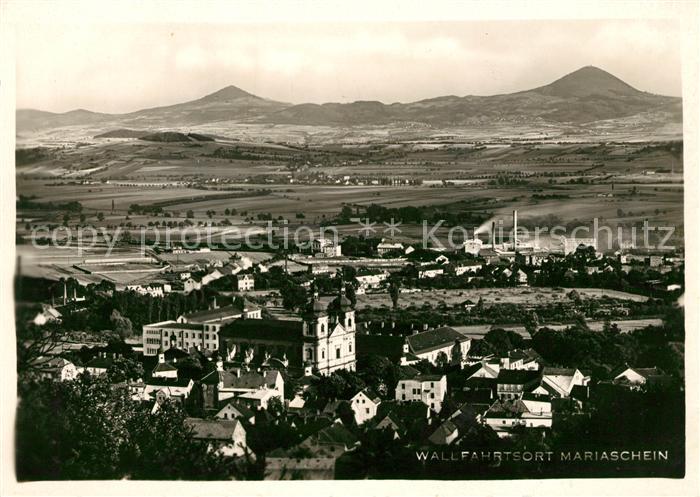 Mariaschein Tschechien Panorama Wallfahrtsort