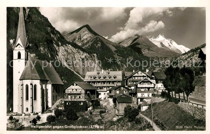 Heiligenblut Kaernten gegen Grossglockner