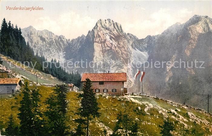 Vorderkaiserfelden Berghaus