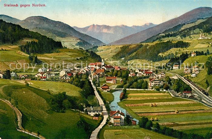 Steinach Brenner Tirol Blick gegen Norden