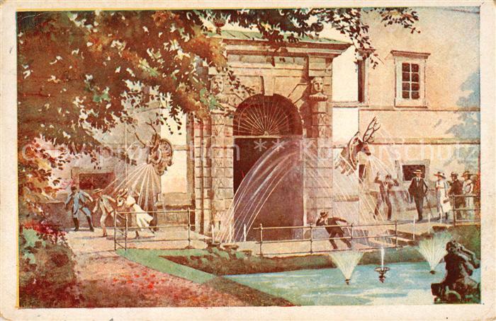 Hellbrunn Wasserspiele Vogelsanggrotte