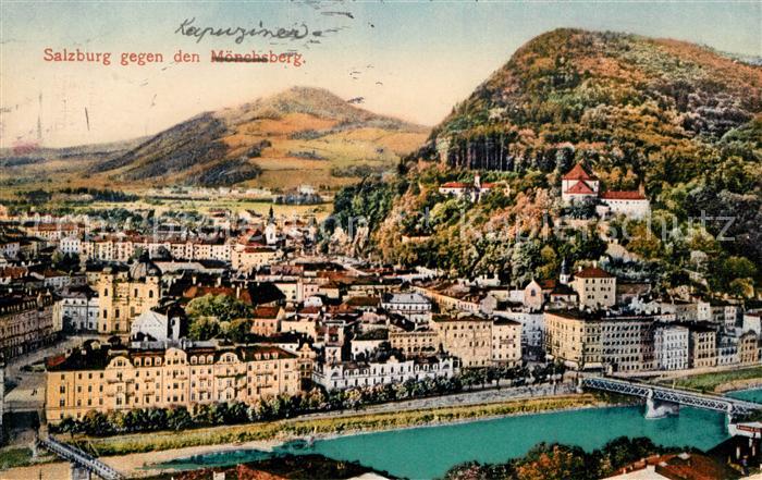 Salzburg Oesterreich gegen Kapuzinerberg