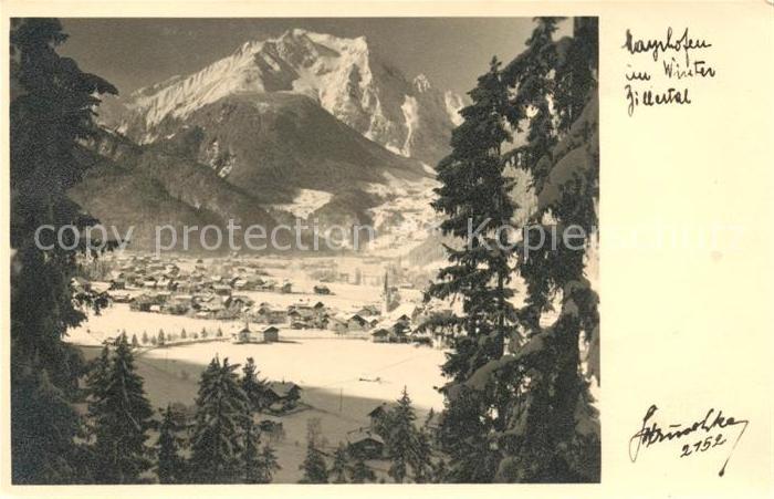 Mayrhofen Zillertal im Winter