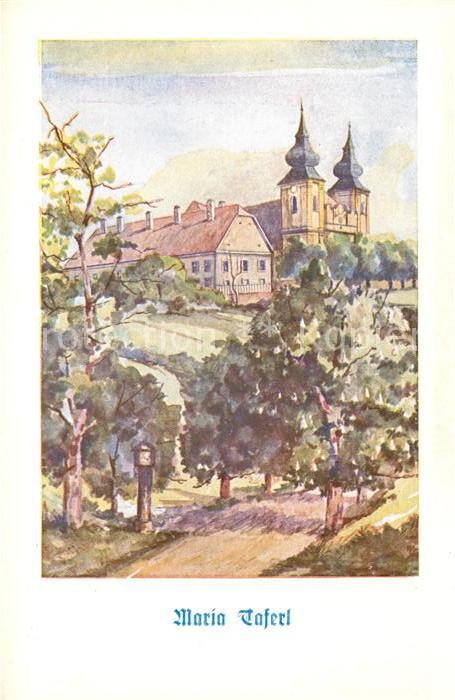 Maria Taferl Kuenstlerkarte Rudolf